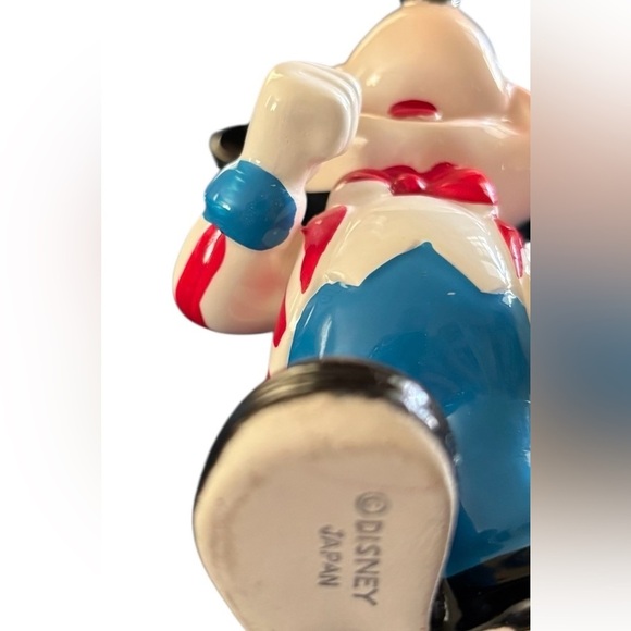 Vintage Disney Japan Mickey Mouse Carnival Ringleader Figurine Uncle Sam 4 inch - Picture 5 of 6